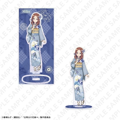 「五等分の花嫁＊」オーロラアクスタプレート 中野三玖