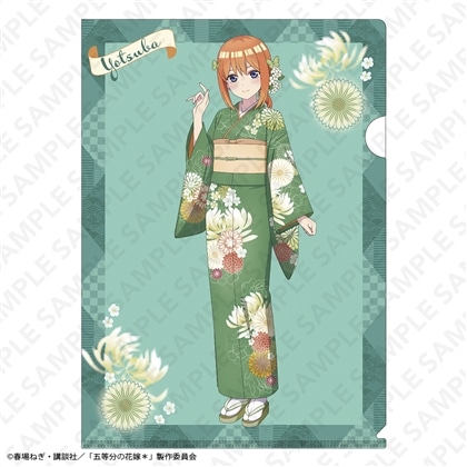 「五等分の花嫁＊」オーロラA4クリアファイル 中野四葉