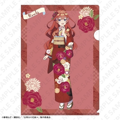 「五等分の花嫁＊」オーロラA4クリアファイル 中野五月