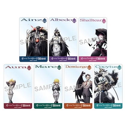 オーバーロード展 描きおろしトレーディングクリアカード