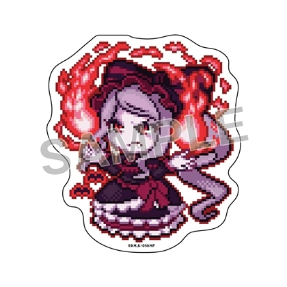 オーバーロード展 ドットちびキャラダイカットステッカー シャルティア