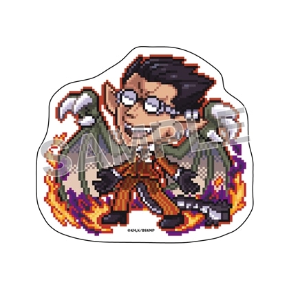 オーバーロード展 ドットちびキャラダイカットステッカー デミウルゴス