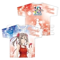 「結城友奈は勇者である」10周年記念 フルグラフィックTシャツ 三好夏凜