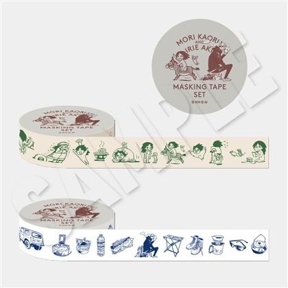 森薫&入江亜季マスキングテープセット