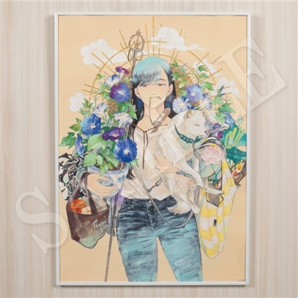 B2ポスター 入江亜季 シバと朝顔観音