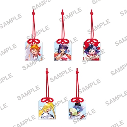 【原作35周年記念】『スレイヤーズ』トレーディングお守り風アクリルキーホルダー 巫女シリーズver.