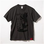 角川ホラー文庫30周年×ヒグチユウコ　Tシャツ　ふたり（スミグレー）　Sサイズ