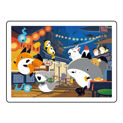 おでかけ子ザメ　ステッカー　D