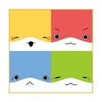 おでかけ子ザメ　ミニタオル