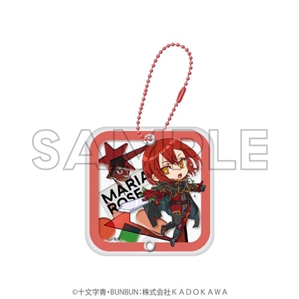 abec/BUNBUN 20th Exhibition CHARACTERS シャカシャカアクリルキーホルダー 『薔薇のマリア』マリアローズ