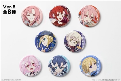 abec/BUNBUN 20th Exhibition CHARACTERS トレーディング缶バッジ Ver.B
