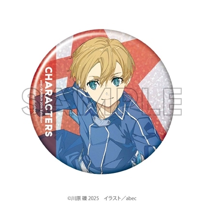 abec/BUNBUN 20th Exhibition CHARACTERS BIGキラキラ缶バッジ 『ソードアート・オンライン』ユージオ