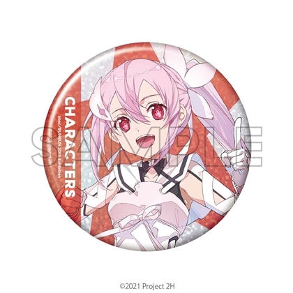 abec/BUNBUN 20th Exhibition CHARACTERS BIGキラキラ缶バッジ 『結城友奈は勇者である』結城友奈