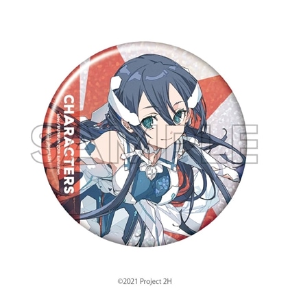 abec/BUNBUN 20th Exhibition CHARACTERS BIGキラキラ缶バッジ 『結城友奈は勇者である』東郷美森