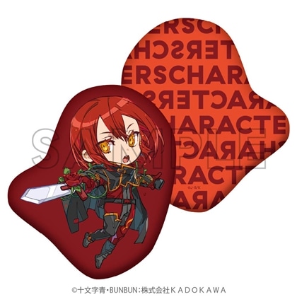 abec/BUNBUN 20th Exhibition CHARACTERS ミニキャラダイカットクッション『薔薇のマリア』マリアローズ