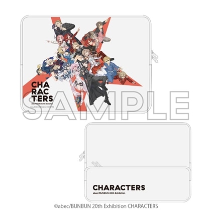 abec/BUNBUN 20th Exhibition CHARACTERS マルチケース キービジュアル