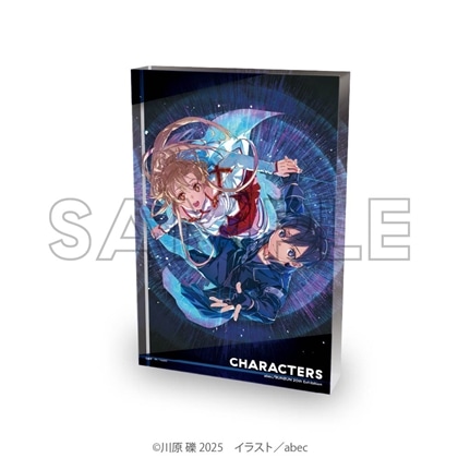 abec/BUNBUN 20th Exhibition CHARACTERS アクリルブロック 『ソードアート・オンライン』