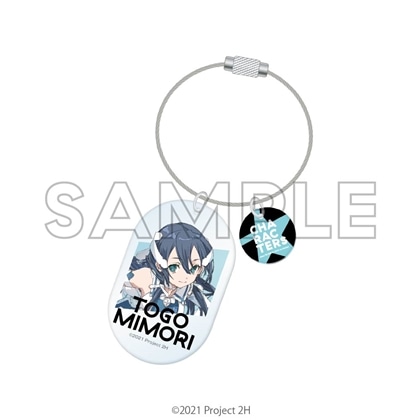 abec/BUNBUN 20th Exhibition CHARACTERS アクリルキーホルダー 『結城友奈は勇者である』東郷美森