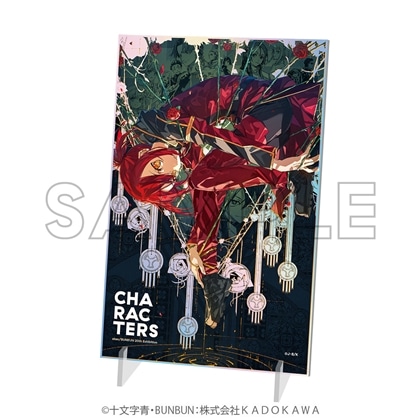 abec/BUNBUN 20th Exhibition CHARACTERS オーロラアクリルプレート『薔薇のマリア』