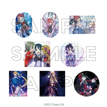 abec/BUNBUN 20th Exhibition CHARACTERS トレーディングキラキラステッカー 『結城友奈は勇者である』