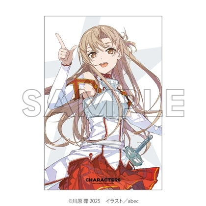 abec/BUNBUN 20th Exhibition CHARACTERS ポストカード 『ソードアート・オンライン』アスナ