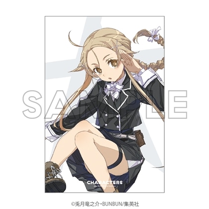 abec/BUNBUN 20th Exhibition CHARACTERS ポストカード 『ニーナとうさぎと魔法の戦車』ニーナ