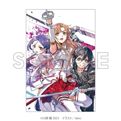 abec/BUNBUN 20th Exhibition CHARACTERS ポストカード 『ソードアート・オンライン』A