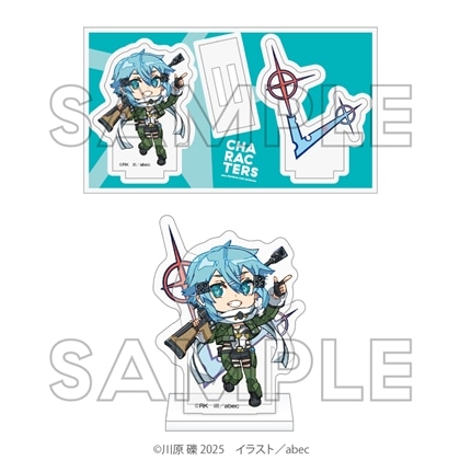 abec/BUNBUN 20th Exhibition CHARACTERS ミニキャラアクリルフィギュア 『ソードアート・オンライン』シノン