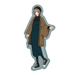 現代創作和服　花月作品集　ステッカー　C