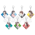 【二次受注】電撃文庫「『青春ブタ野郎』シリーズ」大学生編集合ビジュアル トレーディングアクリルキーホルダー