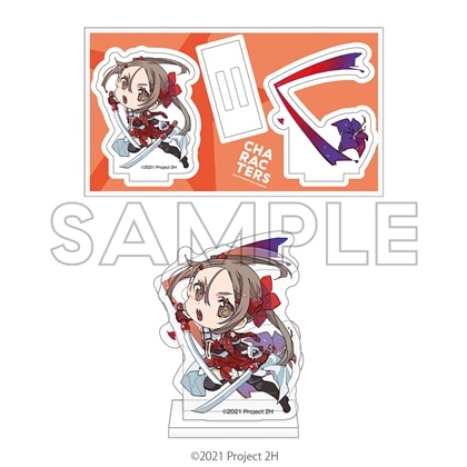 abec/BUNBUN 20th Exhibition CHARACTERS ミニキャラアクリルフィギュア『結城友奈は勇者である』三好夏凜