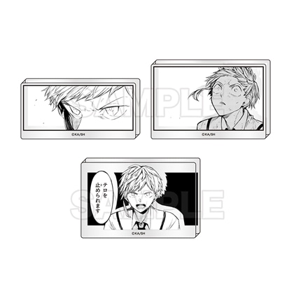 「文豪ストレイドッグス」コマプレートスタンド 3個セット【A】