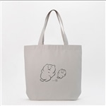ひよこ　トートバッグ グレー