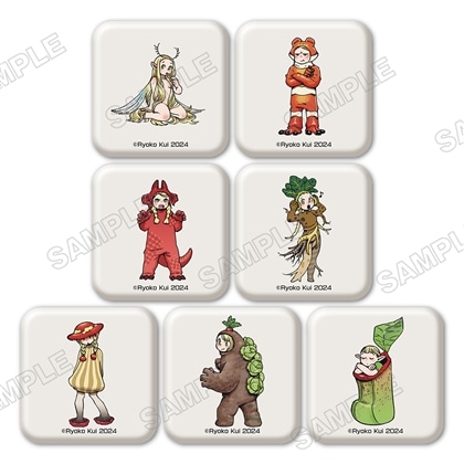 九井諒子展スクエアミニ缶バッジ デイドリーム・アワー (コンプリートセット）