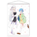 Re:ゼロから始める異世界生活 B2タペストリー エミリア＆レム ver.2