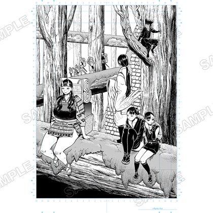 ダンジョン飯 迷宮探索展 記念複製原稿G (第36話扉)