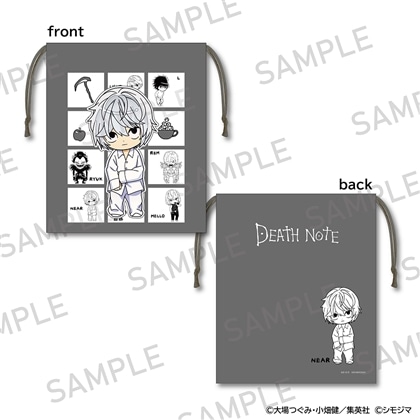 DEATH NOTE 巾着 シモジマコラボver. ニア