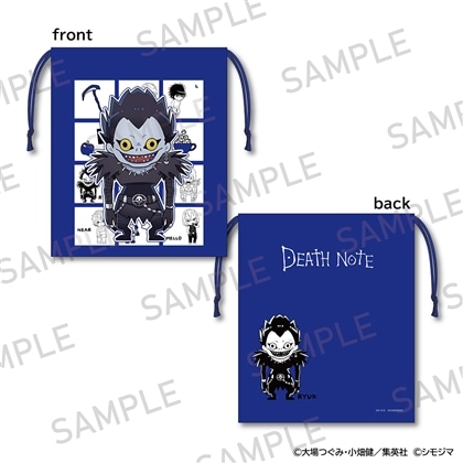 DEATH NOTE 巾着 シモジマコラボver. リューク