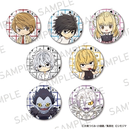 DEATH NOTE きらきら缶バッジコレクション シモジマコラボver. Pack