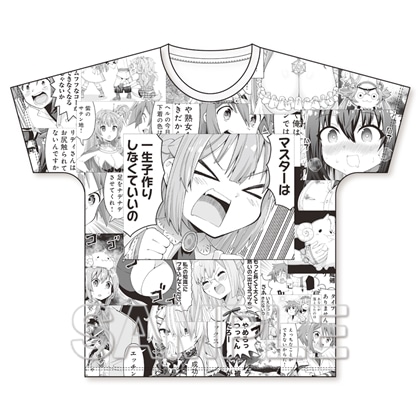 『ブレイブソード×ブレイズソウル』10周年記念フルグラフィックTシャツ 4コマ劇場