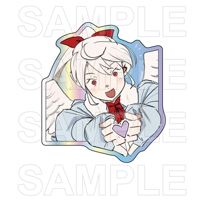 ラブ・バレット　オーロラステッカー チヨ ハート ver.