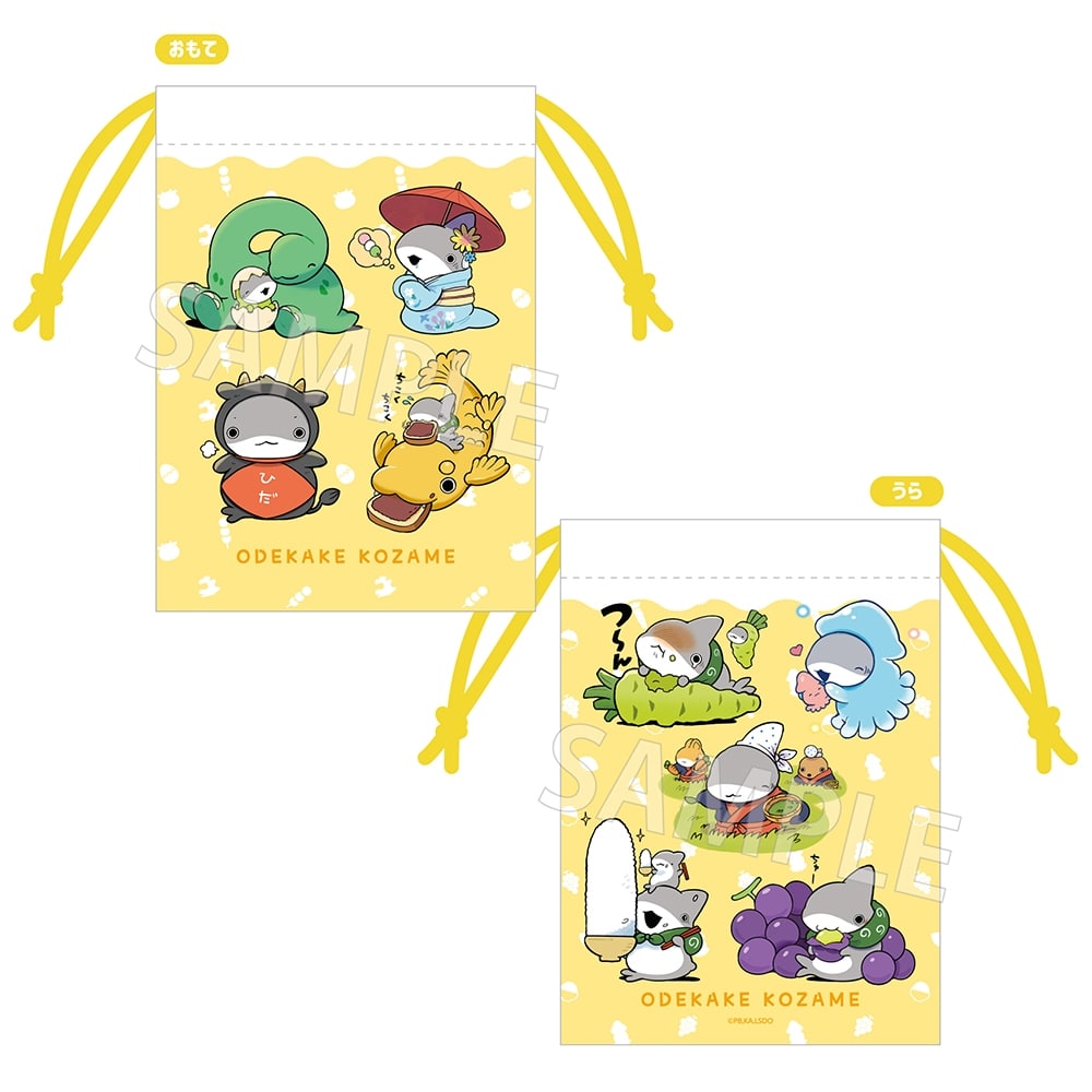 「映画 おでかけ子ザメ とかいのおともだち」ご当地子ザメちゃん 巾着 中部ver.