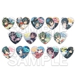 【二次受注】『学園キノ』ハート型トレーディング缶バッジ