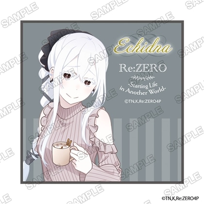 『Re:ゼロから始める異世界生活』 マイクロファイバーハンドタオル エミリアの誕生日生活2025ver.エキドナ