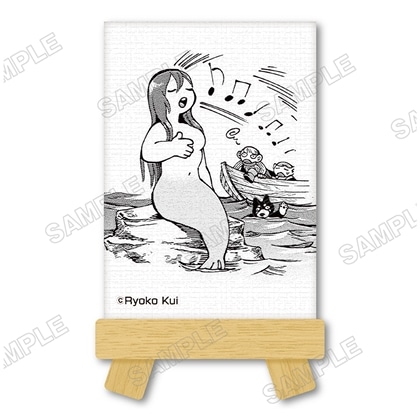 ダンジョン飯 迷宮探索展 ミニキャンバス 人魚