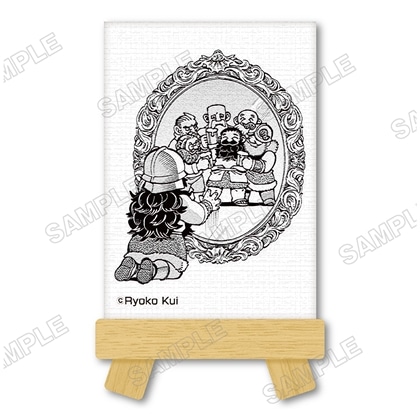 ダンジョン飯 迷宮探索展 ミニキャンバス 魔法の鏡