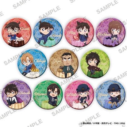 「名探偵コナン」キラキラ缶バッジコレクション カヌレver. BOX