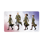 進撃の巨人 描き下ろし 集合 冬の歩みver. マルチデスクマット