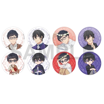 異世界の沙汰は社畜次第 トレーディング缶バッジ　Flower ver.