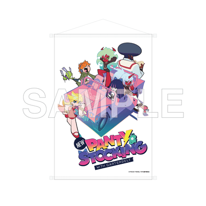 New PANTY ＆ STOCKING with GARTERBELT B2タペストリー